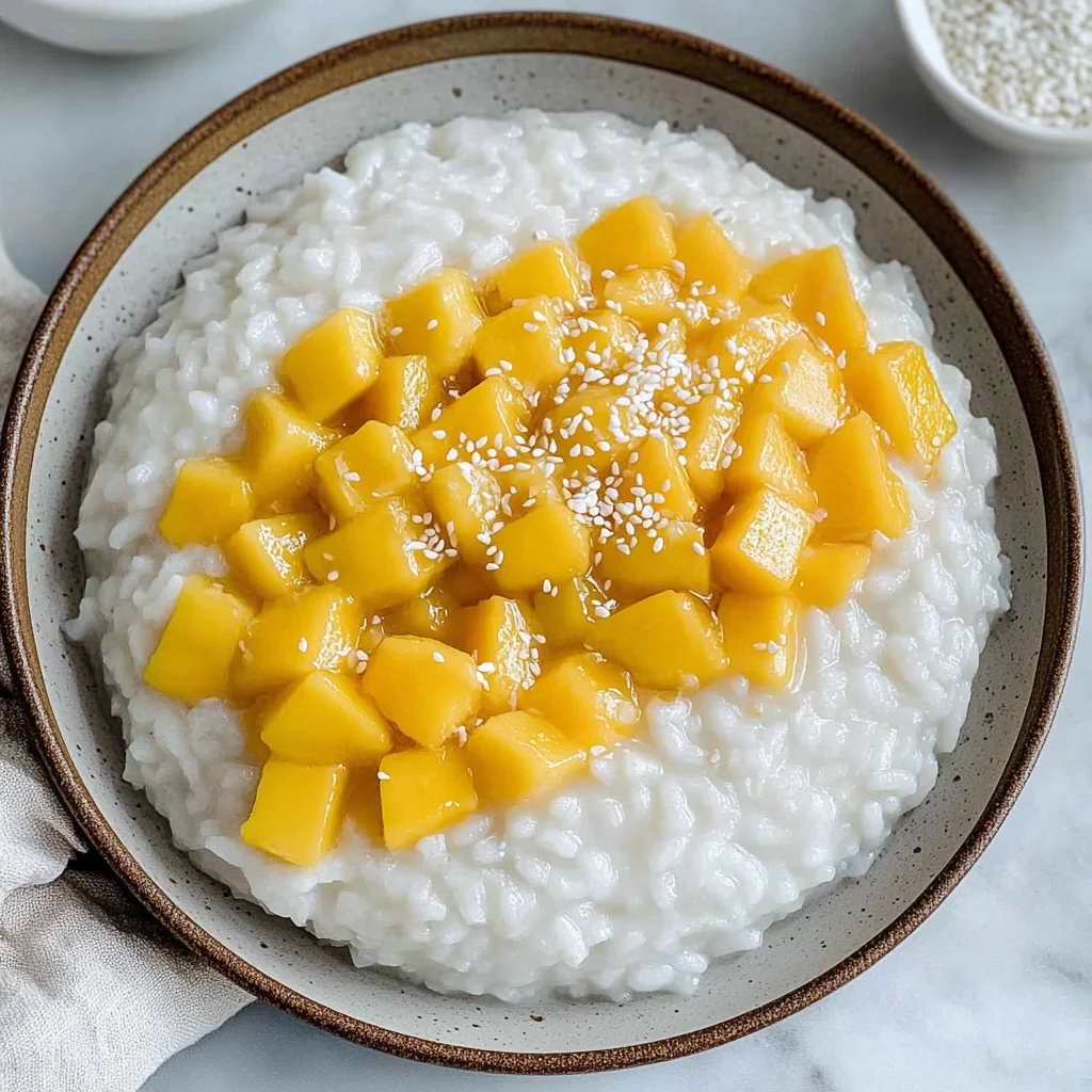 Mango Coconut Sticky Rice: A Sweet Summer Dream