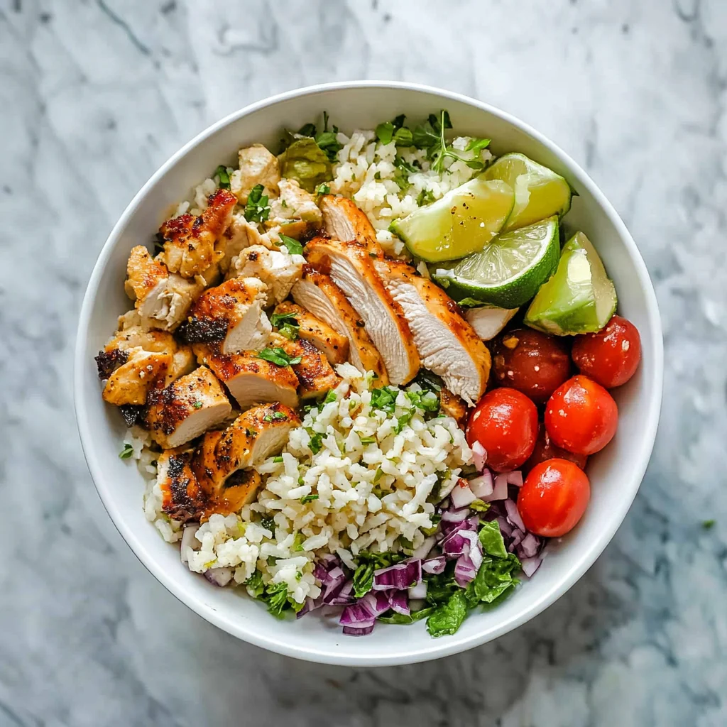 Mediterranean Chicken and Rice Bowl: Flavorful Delight Aw…