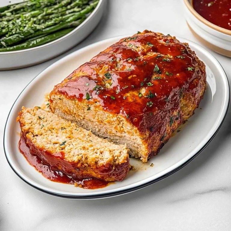 Melt-in-Your-Mouth Garlic Parmesan Chicken Meatloaf Recip…