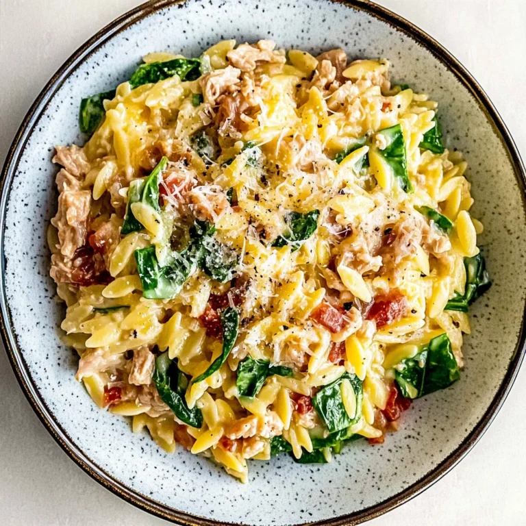 Quick Ground Turkey Orzo Recipe: Hearty and Delicious