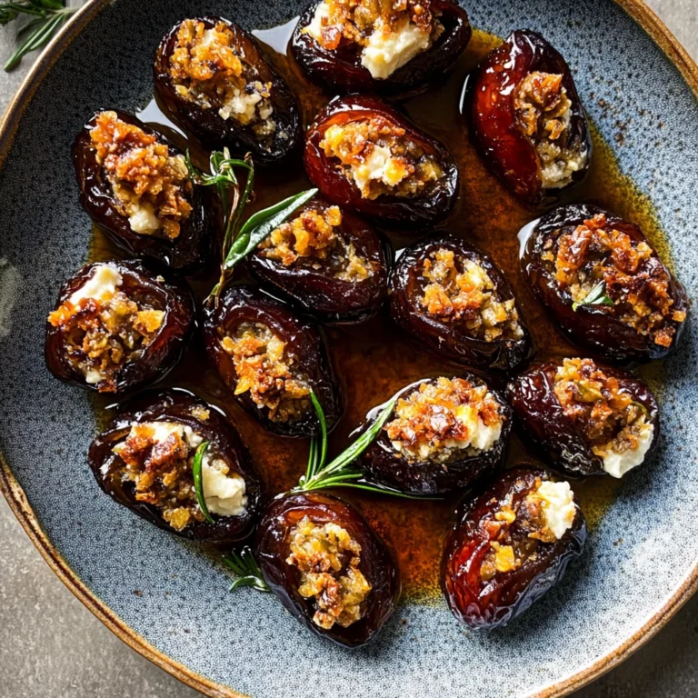 Roasted Stuffed Dates: Sweet and Savory Delights
