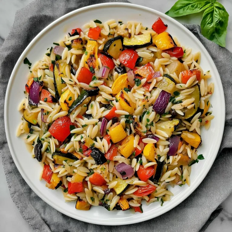 Roasted Vegetable Orzo: A Delicious and Nutritious Delight