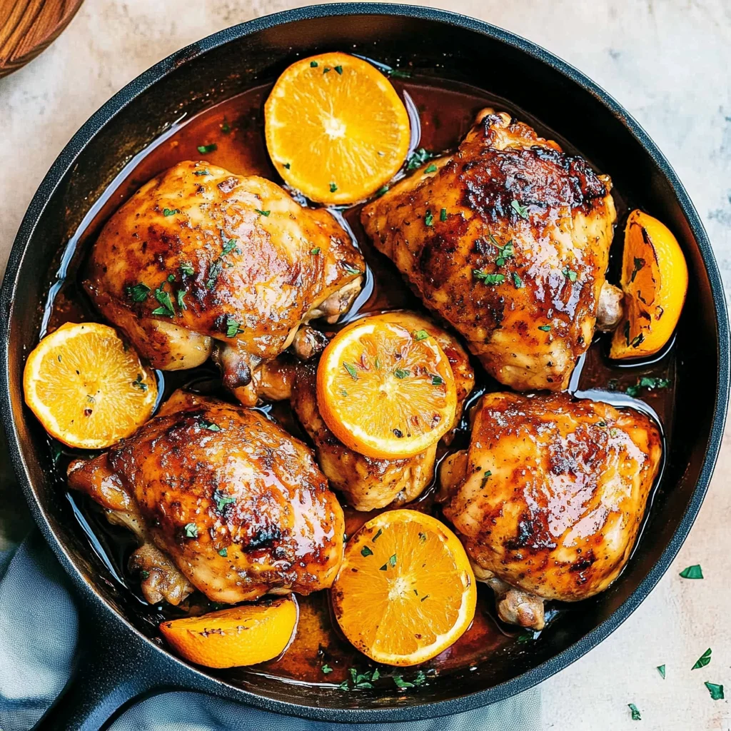 Sweet and Savory Roasted Orange Chicken: A Flavor Delight